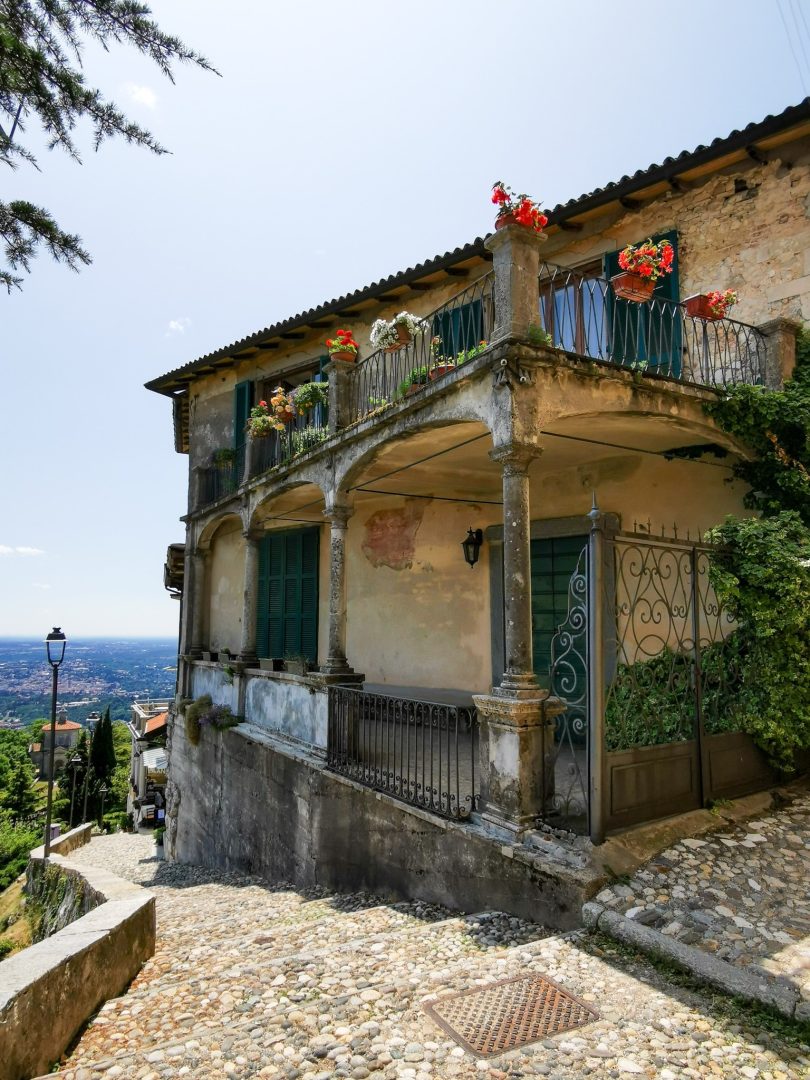 The village of Santa Maria del Monte near Varese