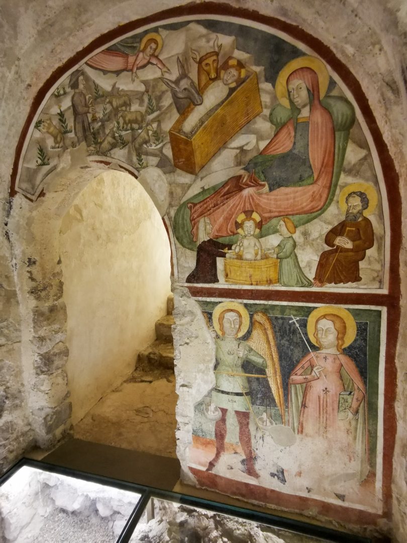 The crypt of the Sanctuary of Santa Maria del Monte in Varese