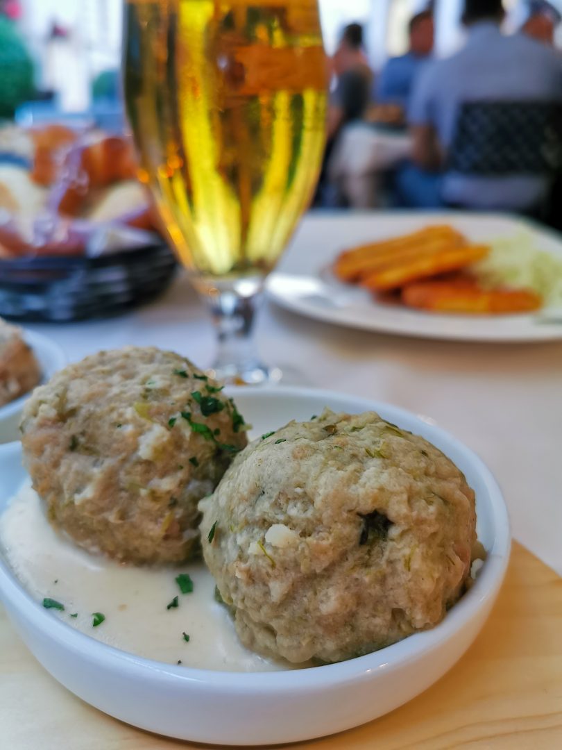 Canederli the typical food in Trento