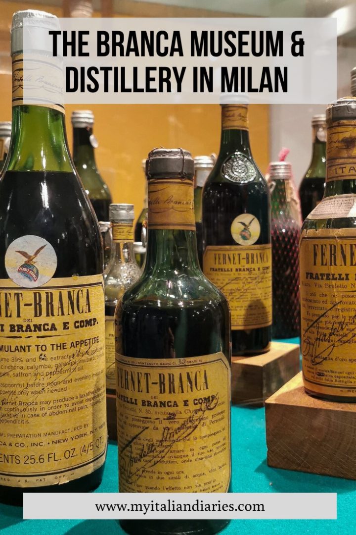 The Branca museum and distillery in Milan