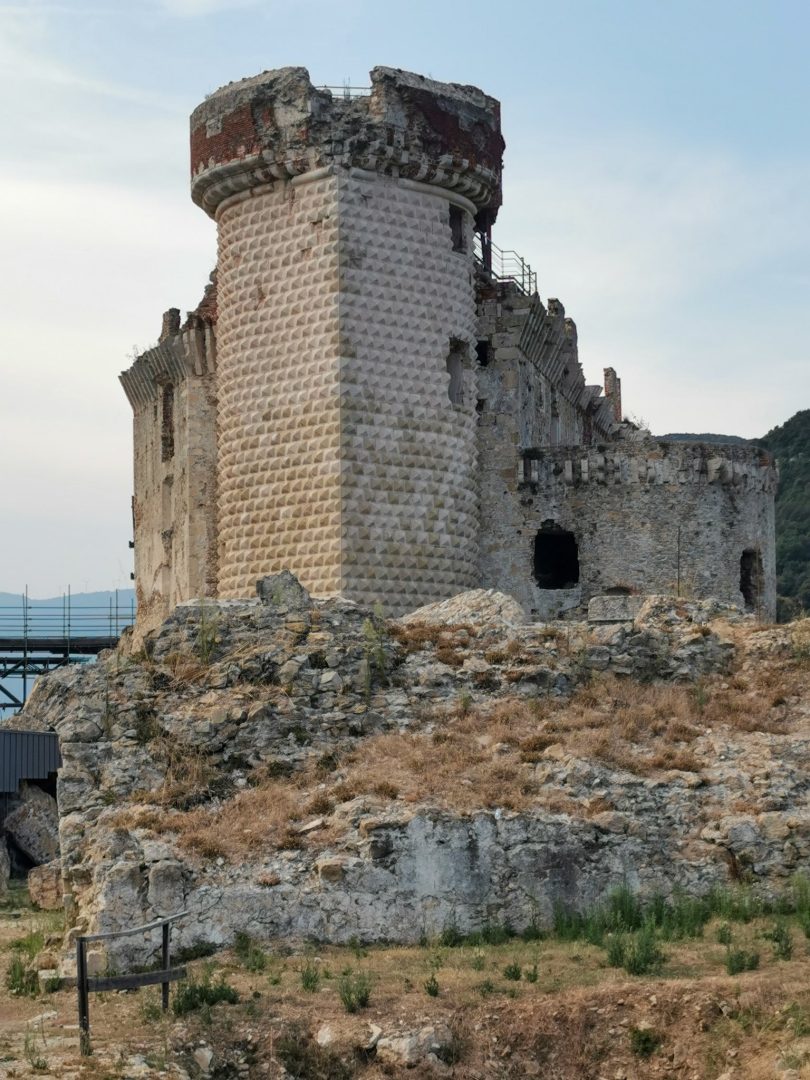 Castel Govone n the medieval hamlet of Finalborgo in Liguria