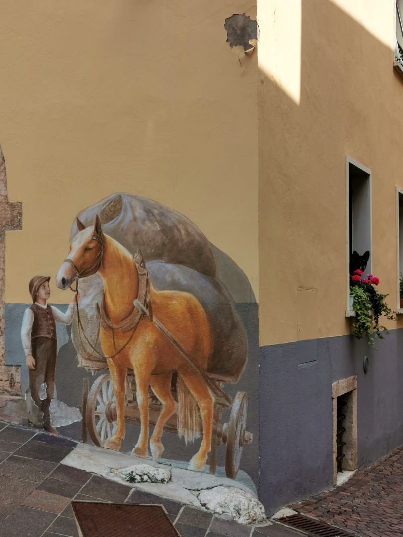 The village of Sardagna in Trento