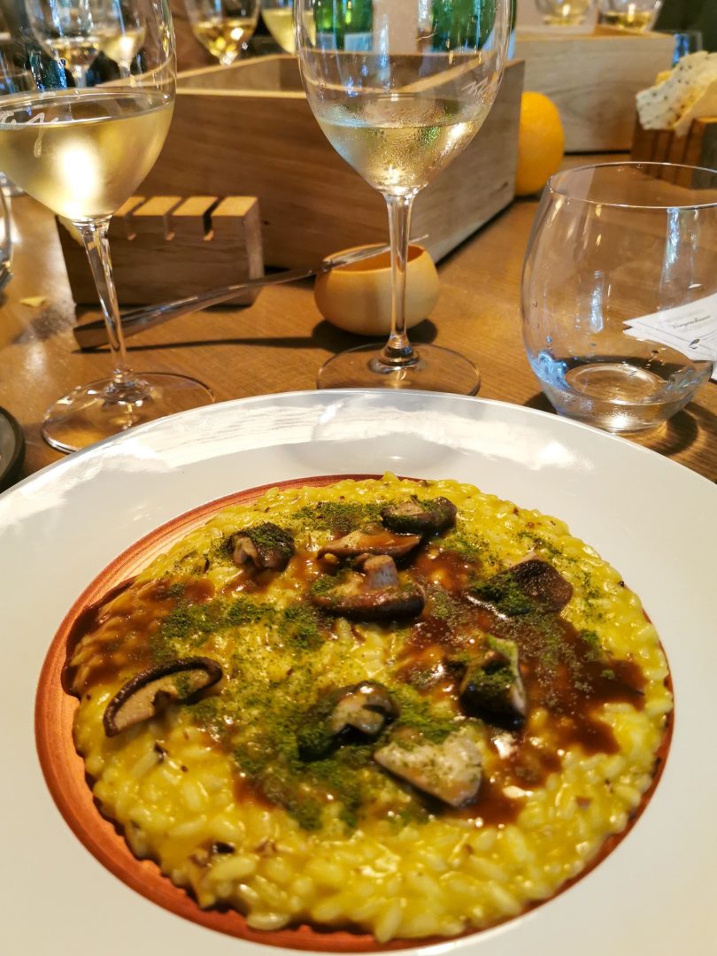 Villa Naj restaurant in Stradella